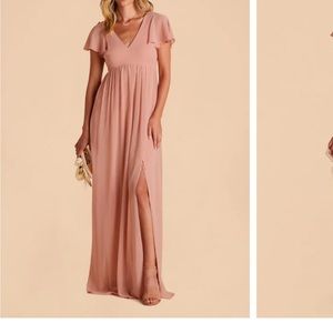 Birdy Grey HANNAH dusty rose size medium bridesmaid dress